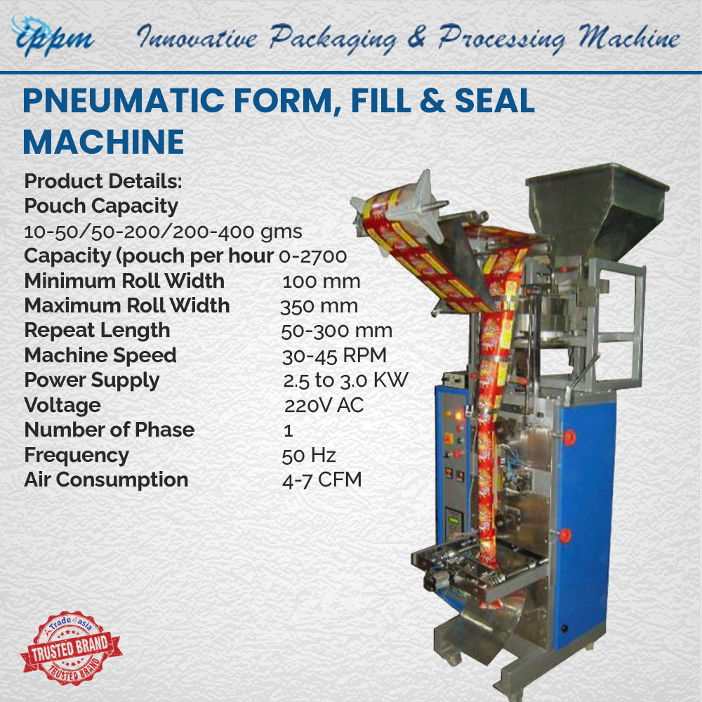 Pneumatic Form Fill Seal Machine
